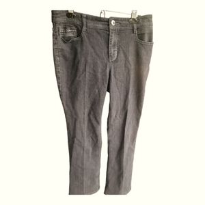 Liz claiborn stonewash light black jeans size 12